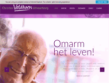 Tablet Screenshot of cveldhoenuitvaartzorg.nl